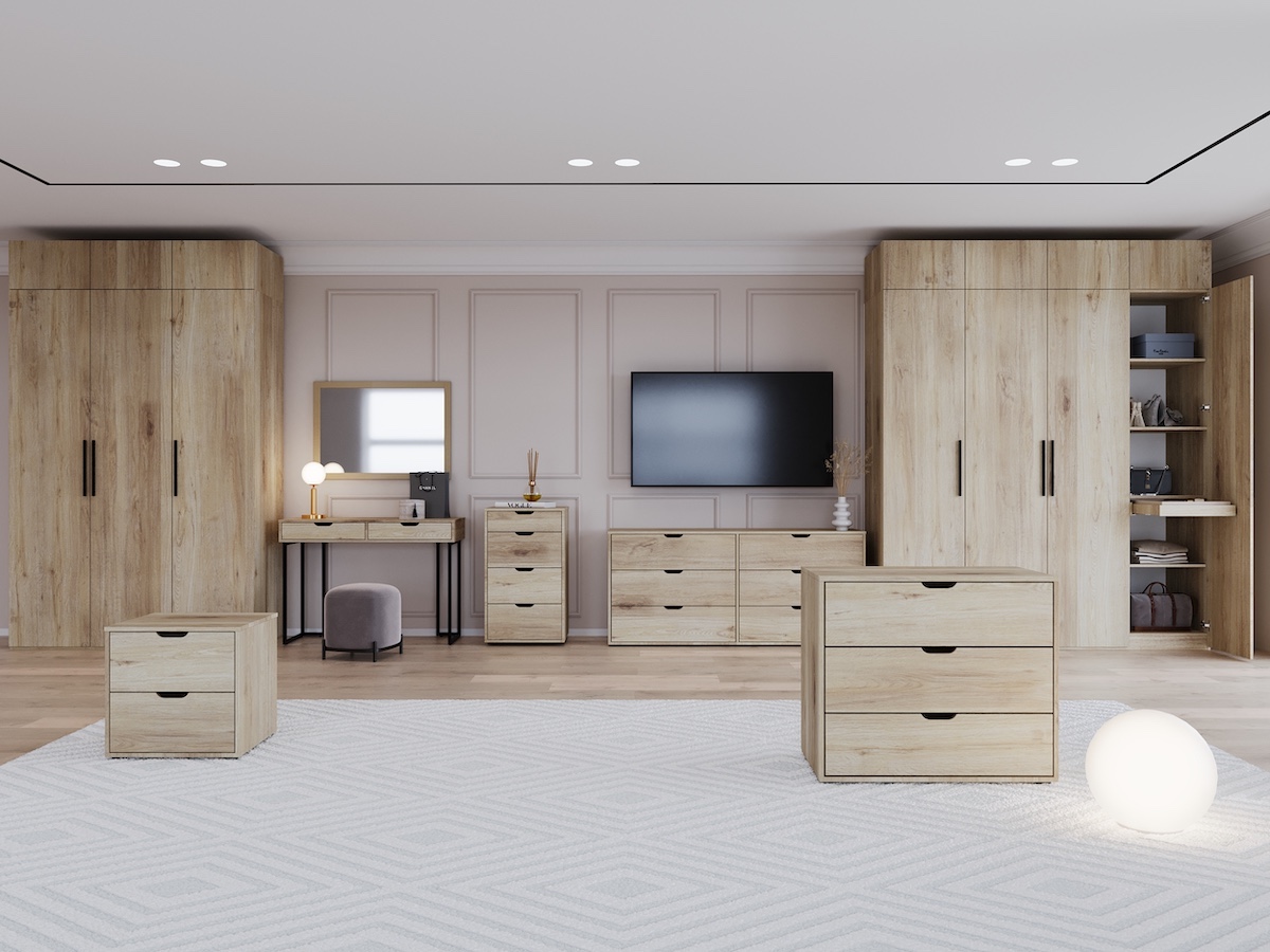 Вешалка Даллас ,Дуб Кастелло  