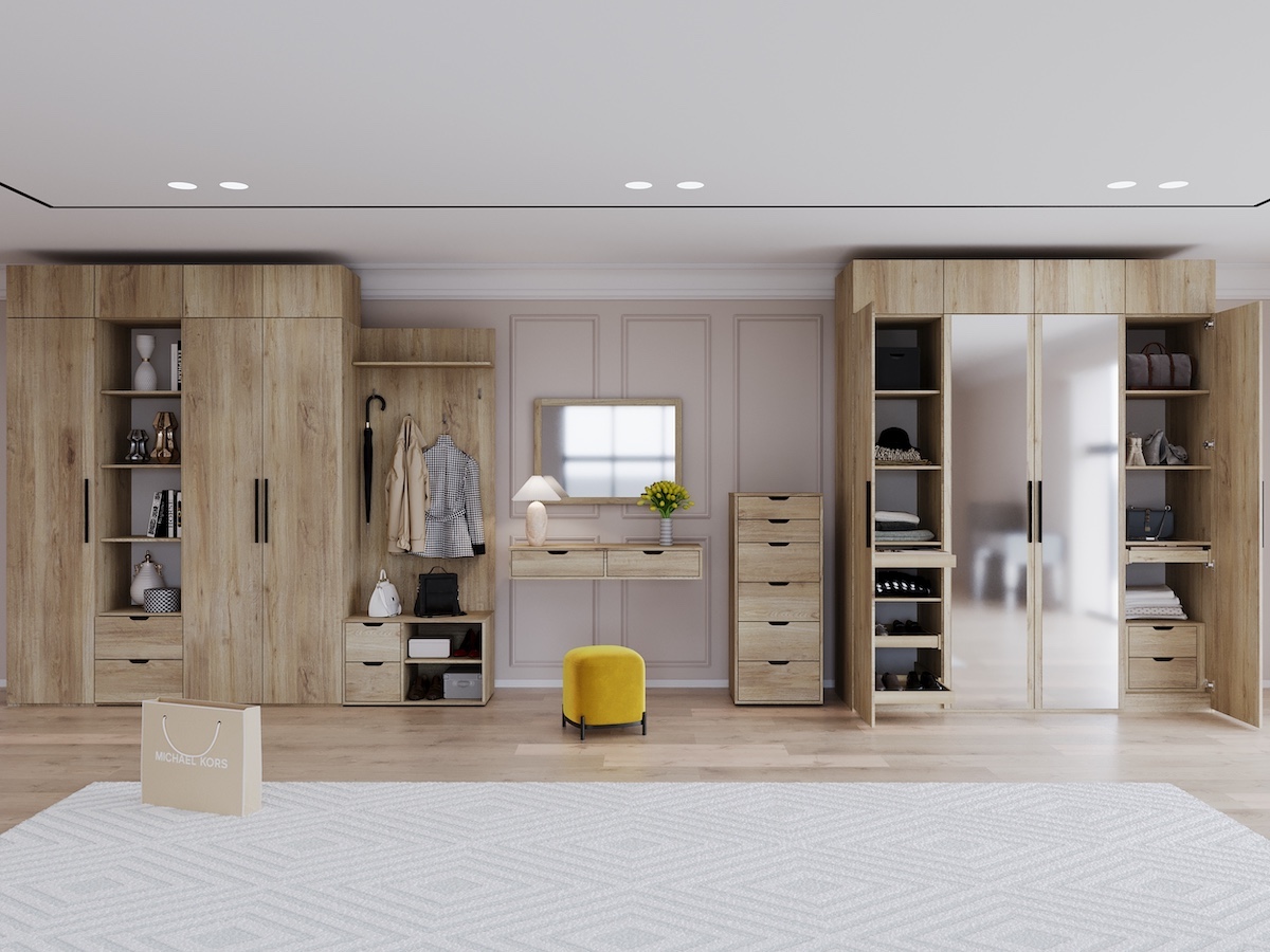 Вешалка Даллас ,Дуб Кастелло  